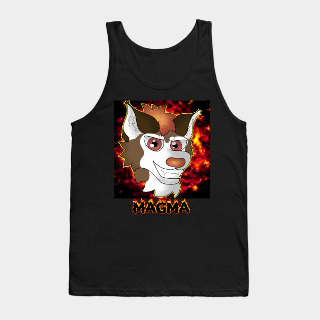 Magma Tank Top by Jack Hyena fan club